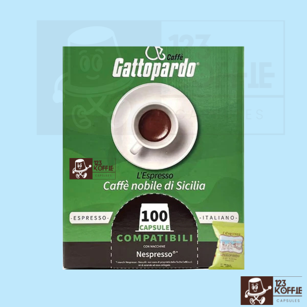 Gattopardo Insonnia is een intense Italiaanse espresso