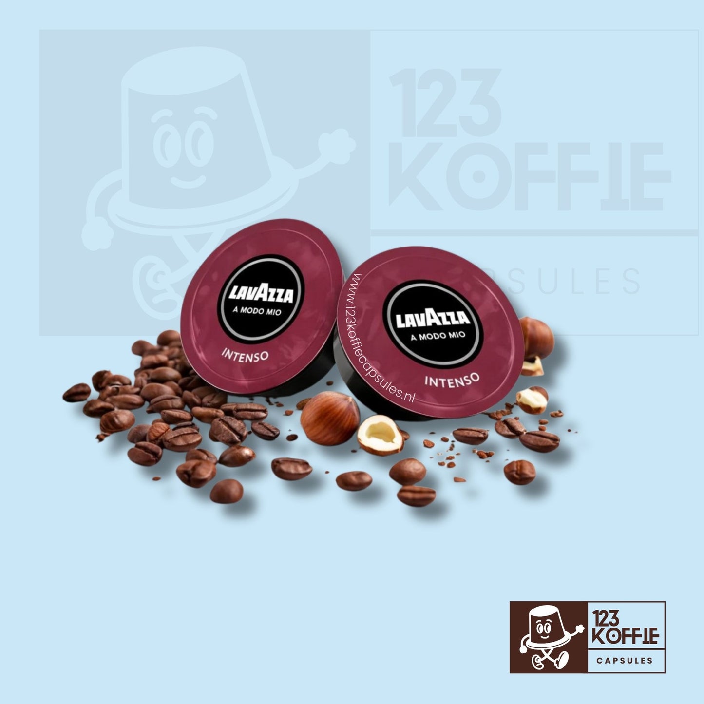 Lavazza Espresso Intenso capsules A Modo Mio 54 stuks intensiteit 13