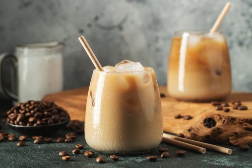 IJskoffie cappuccino