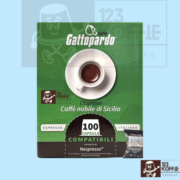 Gattopardo Gusto Ricco Arabica en Robusta