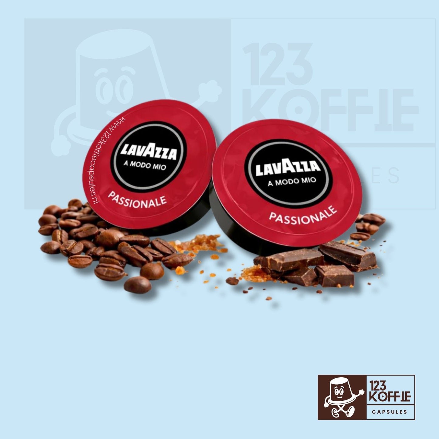 Lavazza Passionale koffiecapsules compatibel met A Modo Mio machines