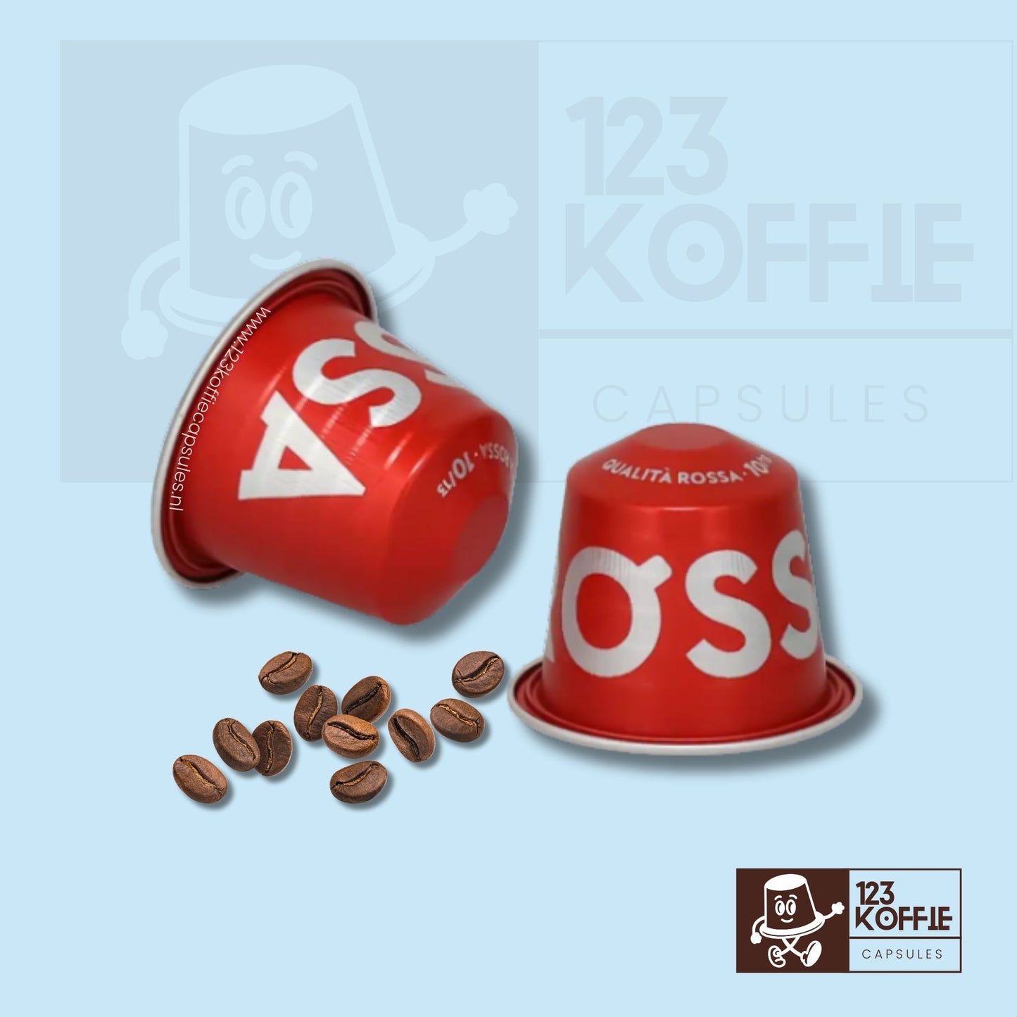 Lavazza Qualità Rossa koffiecapsules compatibel met Nespresso, krachtige Italiaanse blend met Arabica en Robusta