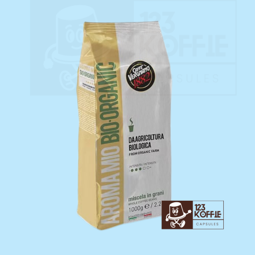 1 Kilo Biologische Koffiebonen Vergnano 1882